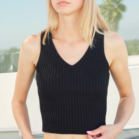 Sweater Top , ribbon tank top - Picture 2 of 3